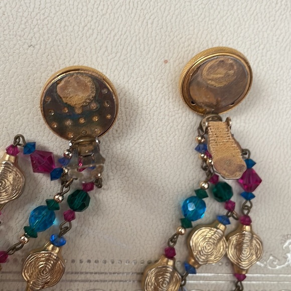 SALE 3 for $15 Clip on Dangle Earrings - Picture 5 of 6